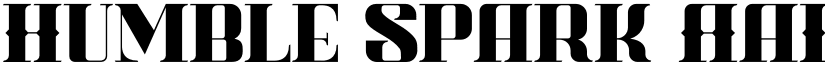 Humble Spark font