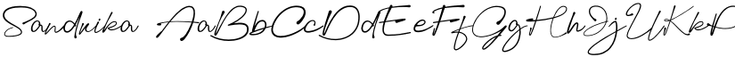 Sandrika font