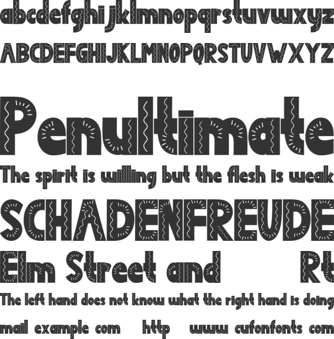 Summer Yolanda font preview