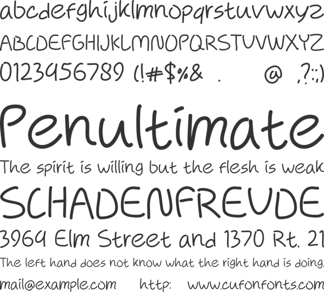 Mustika Flower font preview