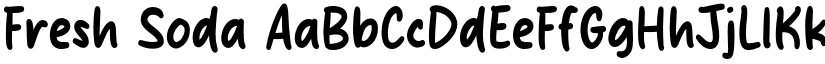Fresh Soda font
