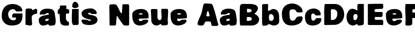 Gratis Neue font