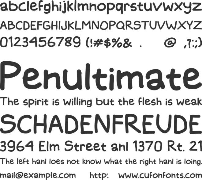 Harley Smith font preview