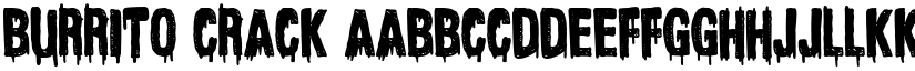 Burrito Crack font