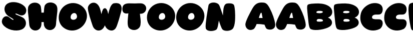 Showtoon font