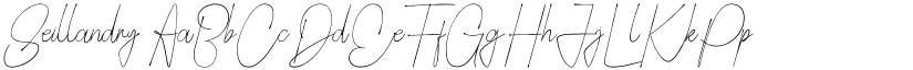 Seillandry font