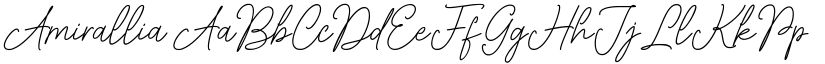 Amirallia font