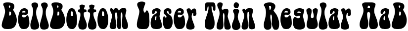 BellBottom Laser Thin font download