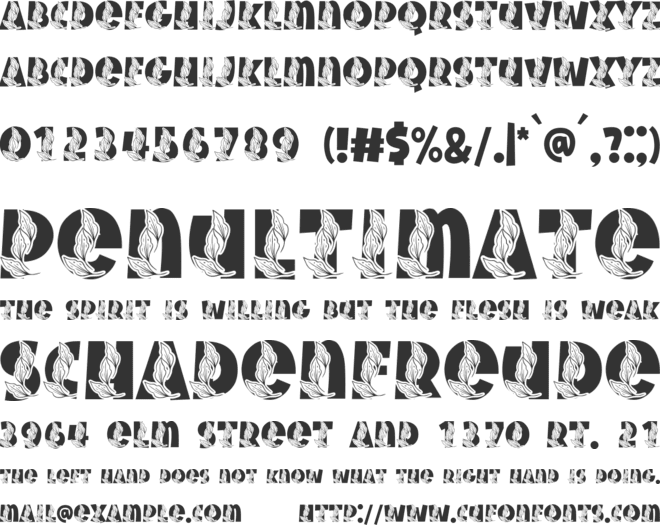 Handwriting Thanksgiving font preview