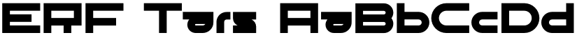 ERF Tars font