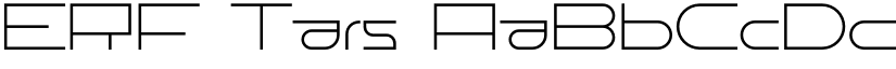 ERF Tars font