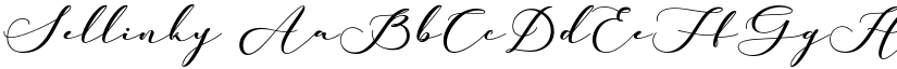 Sellinky font