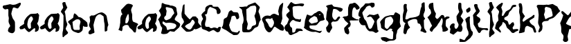 Taalon font