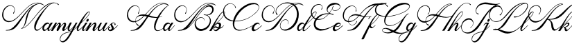 Mamylinus font