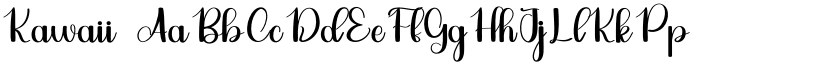 Kawaii font