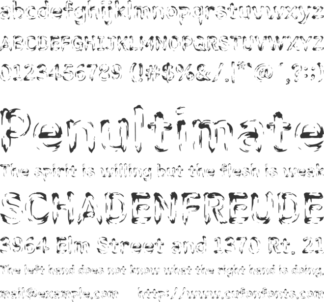 BM Euljiro oraeorae OTF font preview