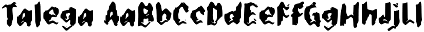 Talega font