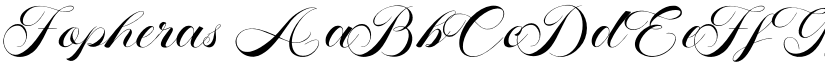 Fopheras font