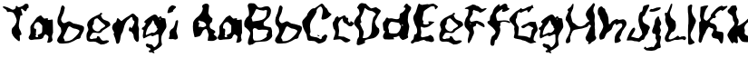 Tabengi font