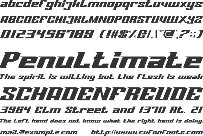 Greats Racing Free For Personal font preview