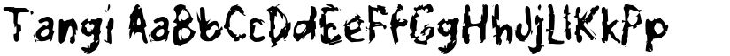 Tangi font