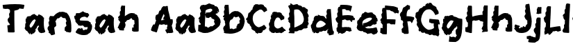 Tansah font