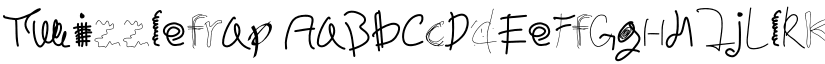 Twizzlefrap font