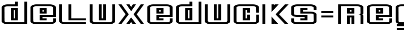DeluxeDucks-Regular font