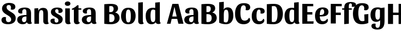 Sansita Bold font