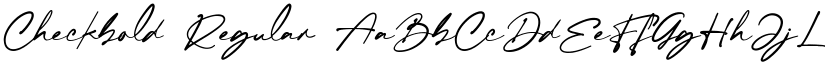 Checkbold Regular font