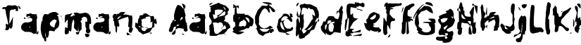 Tapmano font