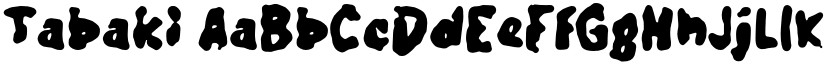 Tabaki font download