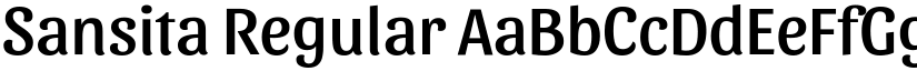Sansita Regular font