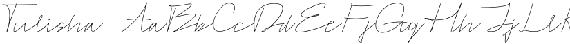 Tulisha font