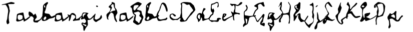 Tarbangi font