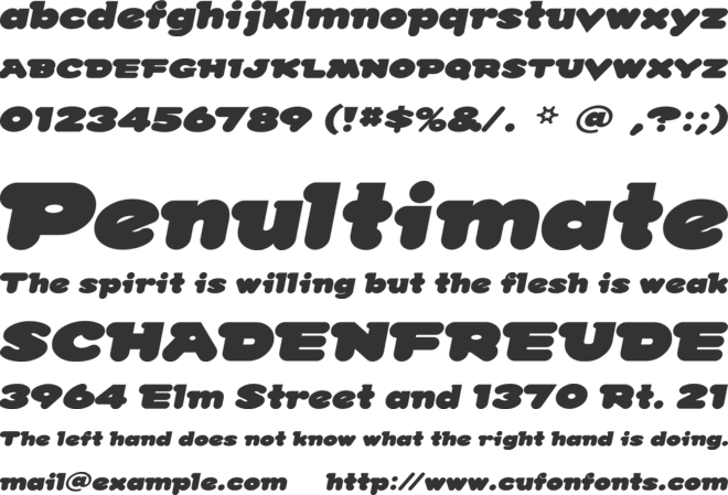 Snow Dream font preview