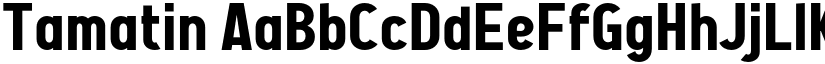 Tamatin font