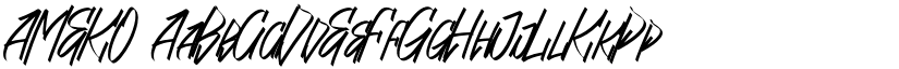 AMEKO font