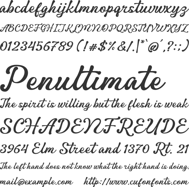 Peachy Lime_PersonalUseOnly font preview