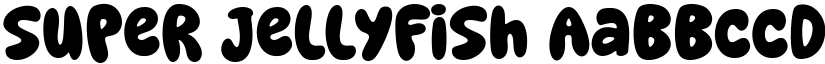 Super Jellyfish font