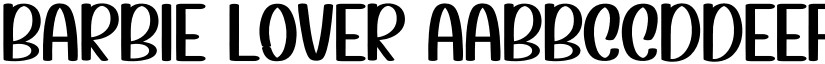 Barbie Lover font