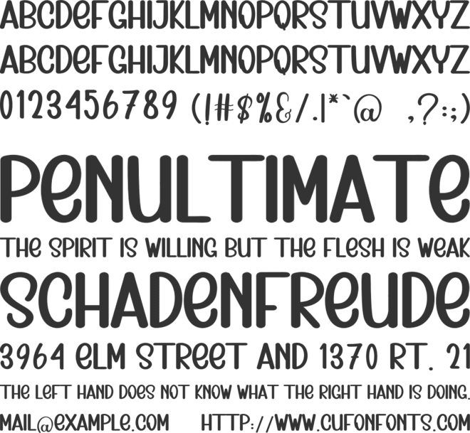 Hello  Girl font preview