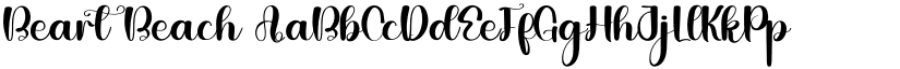 Beart Beach font