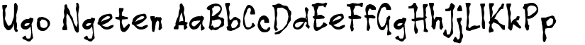 Ugo Ngeten font