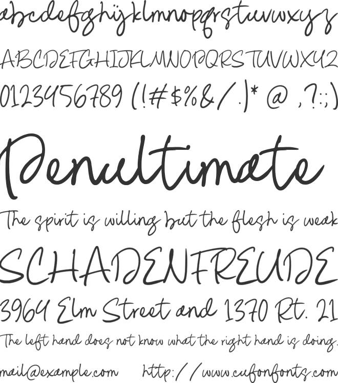 Sweet  Jumpkin font preview