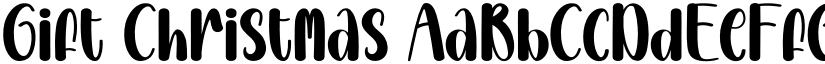 Gift Christmas font