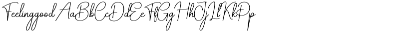 Feelinggood font