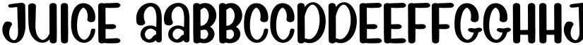 JUICE font
