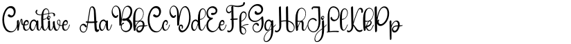 Creative font