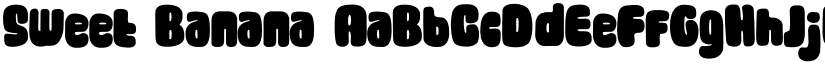 Sweet Banana font